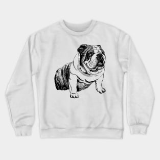 english bulldog Crewneck Sweatshirt